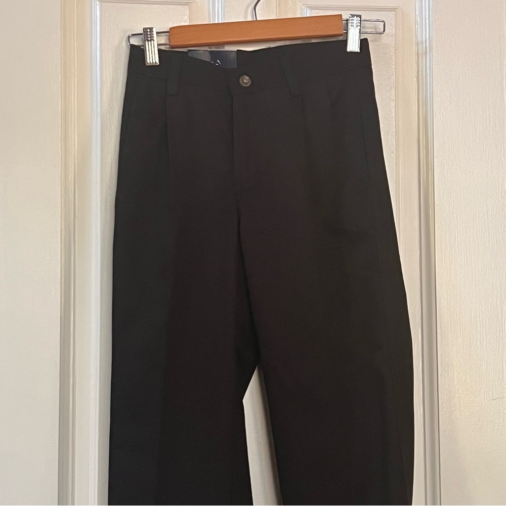 Chaps Boys' Black School Pants NWT size 12